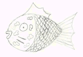 Dit is Swish (swim = zwemmen en fish = vis).
Swish is de babyvorm van Magikarp en Feebas